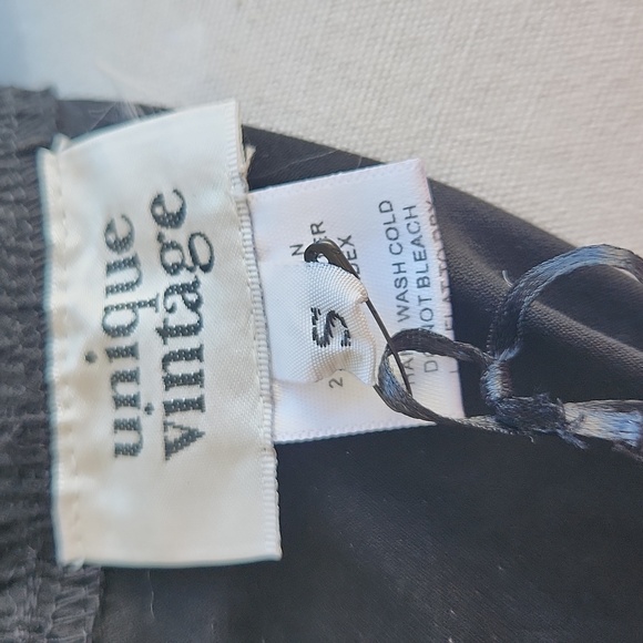 Unique Vintage Black ruffle top - Picture 13 of 16